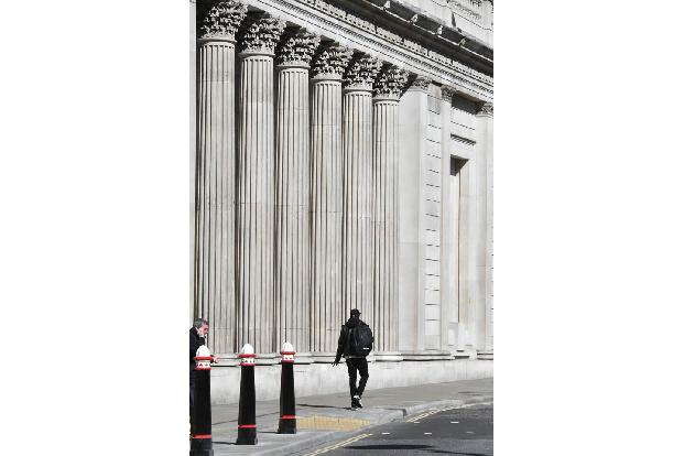 Das Herz der britischen Wirtschaft schlägt in der Bank von England. Hier herrscht gespenstische Stille, auch wenn die Zentra...