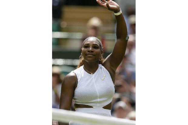 Serena Williams verfolgt ein Ritual, bevor sie anfängt, Tennis zu spielen. Sie trägt immer dieselben Socken während eines Tu...