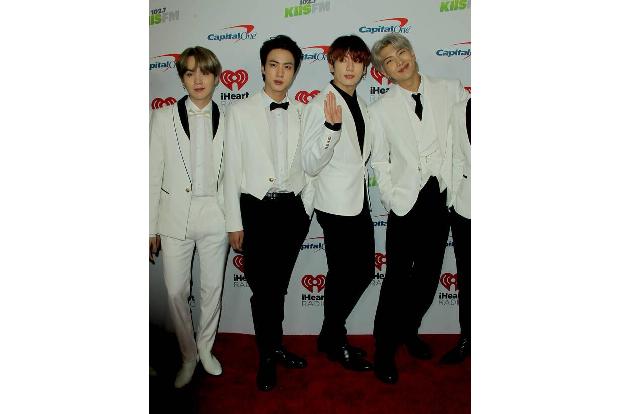 Die liebste Band kommt aus Südkorea: Die K-Pop-Helden von BTS, die bereits vor zwei Wochen groß bei den MTV Europe Music Awa...