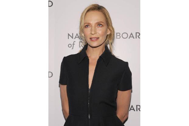 Lange Zeit galten Uma Thurman und Quentin Tarantino als zerstritten. Doch als die Schauspielerin dem Regisseur am Mittwoch z...