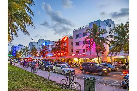 Zurück in die USA, dieses Mal aber in den Süden. Miami, im US-Bundesstaat Florida, ist seit jeher für Traumstrände bekannt. ...