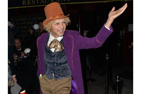 Designer Zac Posen verkleidete sich als Willy Wonka aus 