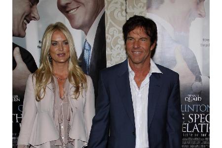 Relativ eindeutig ist die Situation hingegen bei den mittlerweile getrennt lebenden Schauspielern Dennis Quaid und Kimberly ...