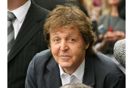 Auch der Ex-Beatle Paul McCartney hat seine Gitarre 