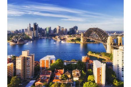 Zu den fünf lebenswertesten Städten unseres Planeten gehört Sydney. Bei Infrastruktur, Bildung und Gesundheitswesen haben di...