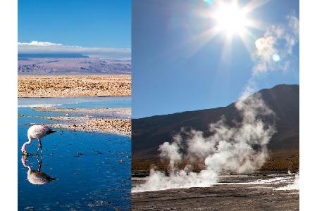 Einen Abstecher ist die Stadt aber wert, bevor man weiter nach Salar de Atacama und zum Geysirfeld des El Tatio reist.