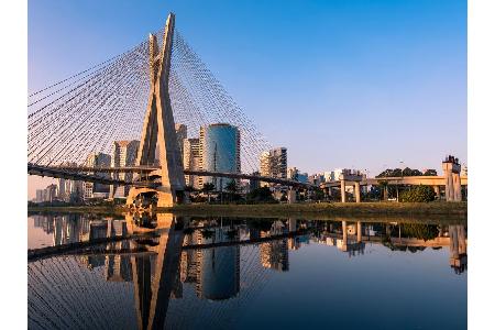 Von Doha nach São Paulo (Bild) reist man ein paar Kilometer mehr, 77 Kilometer um genau zu sein. Denn mit der Airline Qatar ...