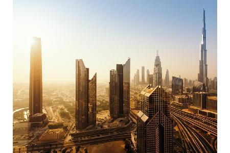 Von Auckland nach Dubai (Bild) braucht man zwar fünf Minuten weniger (17 Stunden, 25 Minuten), allerdings legt Emirates mit ...