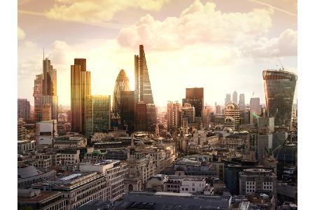 Platz 3: Von Perth (Australien) nach London (Bild) braucht man 17 Stunden und 10 Minuten, jedoch fliegt man mehr Kilometer: ...