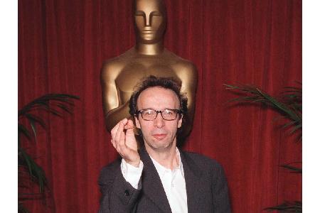 Regisseur und Schauspieler Roberto Benigni stieg bei seinem Gewinn für 