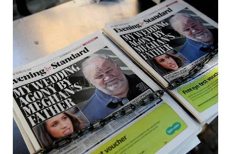 Vor der Royal Wedding sorgt Thomas Markle für reichlich Schlagzeilen. Er lässt unter anderem fingierte Paparazzi-Fotos von s...