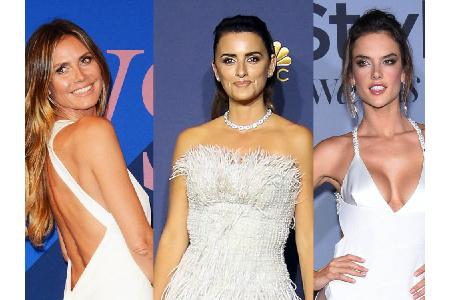 Dass Weiß nicht nur die Farbe von Bräuten ist, zeigen Promi-Damen wie Heidi Klum, Penélope Cruz oder Alessandra Ambrosio reg...