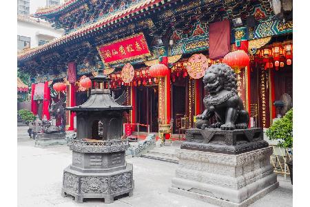 Der Tempel selbst ist bei Touristen sehr beliebt, hat er doch den Anspruch 