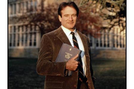 Es war eine seine größten Rollen: Hollywood-Star Robin Williams glänzte als unorthodoxer Englischlehrer John Keating, der di...