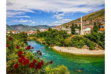 Knapp am Bronze-Rang vorbeigeschrammt ist Herzegowina. Den meisten dürfte als erstes Mostar in den Sinn kommen. Aber auch Po...