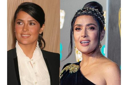 Bei Salma Hayek scheint sich in den letzten Jahren überhaupt nichts getan zu haben: Auch mit 52 Jahren wirkt die Schauspiele...