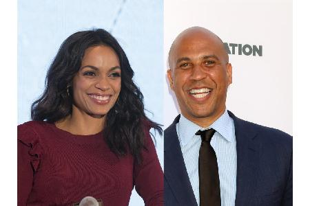 Mitte März bestätigte Schauspielerin Rosario Dawson, dass US-Präsidentschaftskandidat Cory Booker der neue Mann an ihrer Sei...