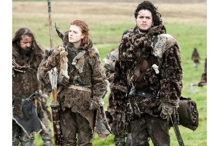 Jon Schnee (Kit Harington) erlag dem robusten Charme von Wildling Ygritte (Rose Leslie), obwohl er mit dem Eid der Nachtwach...