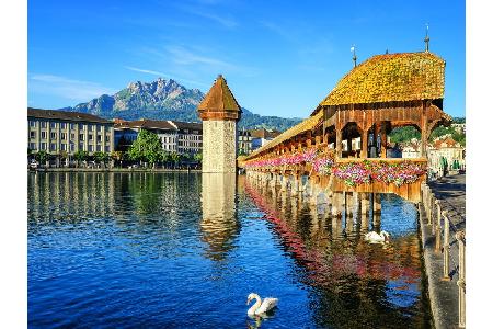Vor der malerischen Alpenkulisse können Oster-Urlauber im schweizerischen Luzern klassische Musik genießen. Gerade zur Oster...
