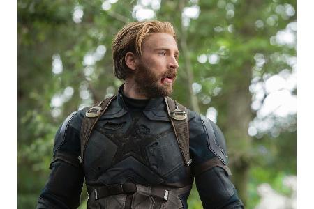 Auch Steve Rogers alias Captain America (Chris Evans) weilt noch unter den Lebenden. Er will sich um keinen Preis von Thanos...