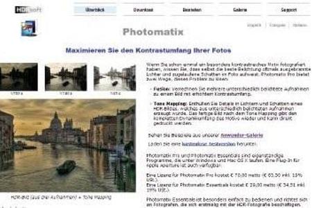Die Software Photomatix Pro.