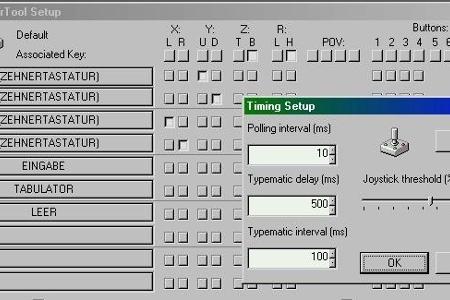 Joystick Cursor Tool - Mit dem Tool wird der Aufruf per Joystick von bis zu 20 Tasten ermöglicht. Das ist praktisch für die ...