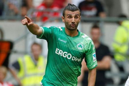 2. Liga: Fürth verlängert mit Torjäger Dursun