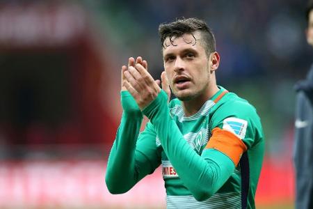 Bremer Junuzovic nach Grippe vor Einsatz gegen Schalke
