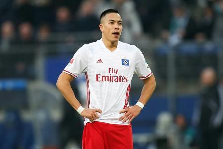 Knieprobleme - HSV-Torjäger Wood vor Nordderby in Bremen angeschlagen