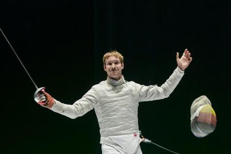 Säbelfechter Wagner Dritter in Seoul