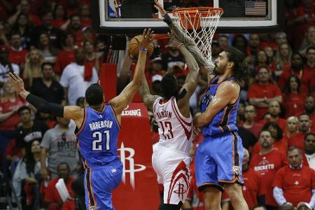 NBA: Rockets werfen OKC aus den Play-offs