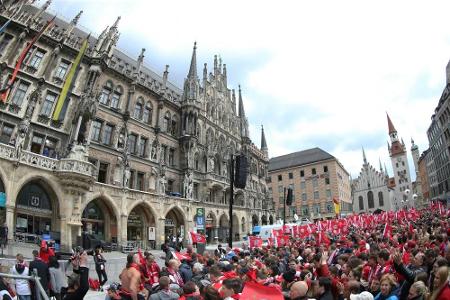 FC Bayern: Kein Meister-Korso zum Marienplatz
