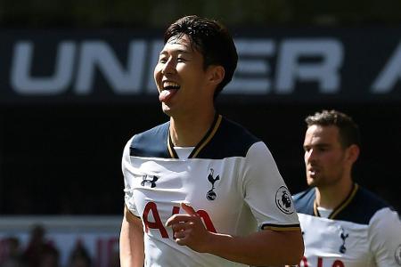 Son zweifacher Torschütze bei Tottenham-Sieg