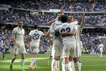 Spanien: Real macht nächsten Schritt Richtung Meisterschaft