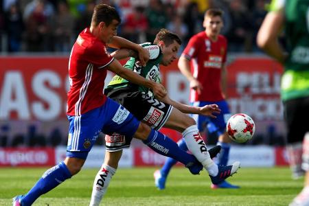 Beim Duell zwischen Ried und Rapid standen beide Teams unter Zugzwang. Die Innviertler wollen Anschluss an die Nicht-Abstieg...