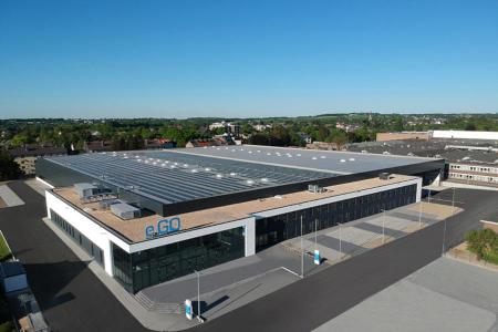 Solarenergie für die e.GO-Produktion