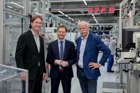 Daimler weitet Akkuproduktion in Sachsen aus