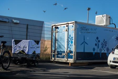 Neues E-Bike-Verteilzentrum am Bahnhof Südkreuz
