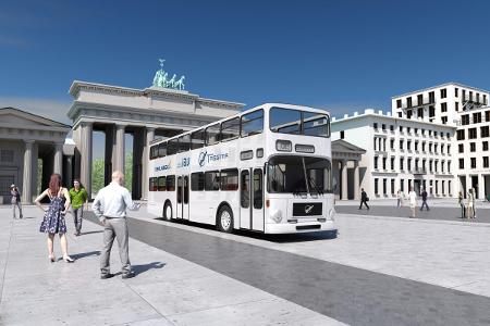 Berlins Doppeldecker fahren bald mit Strom