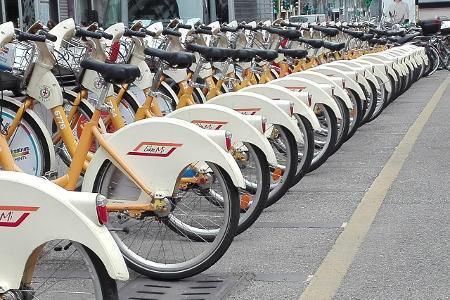 Prognose: starkes Wachstum im Bike-Sharing Markt