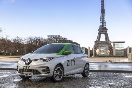 500 Renault Zoe für Paris