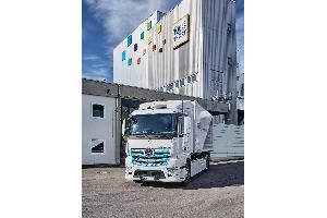 Ritter Sport setzt eActros ein