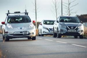 Leaf fährt komplett autonom durch England