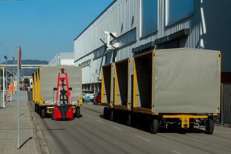 Seat setzt Roboter-Transporter in Spanien ein