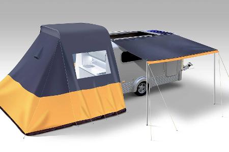 Wohnwagen Lume Traveler: Schlafen und Kochen im Freien