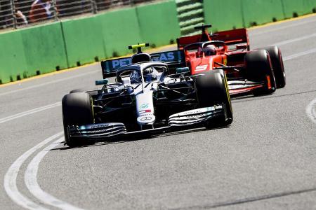 Mercedes scheint zu Saisonbeginn gegenüber Ferrari im Vorteil zu sein