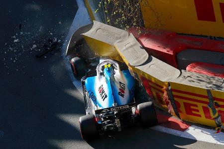 Kubica-Crash in Baku: Ob 21G oder 18G 