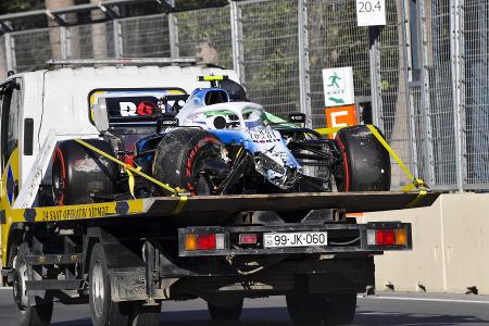 Kubica-Crash in Baku: Ob 21G oder 18G 