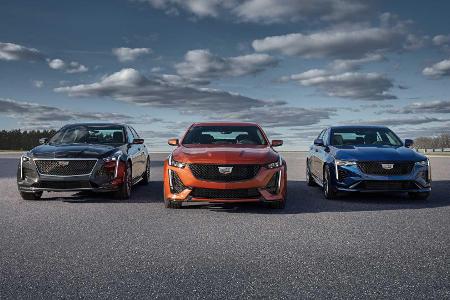 Cadillac CT4-V und CT5-V: Neue Sport-Limousinen