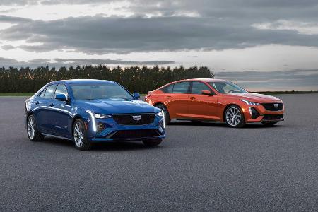 Cadillac CT4-V und CT5-V: Neue Sport-Limousinen